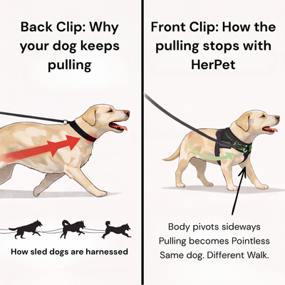 HerPet No Pull Dog Harness