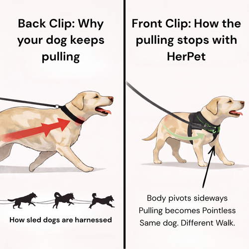 HerPet No Pull Dog Harness