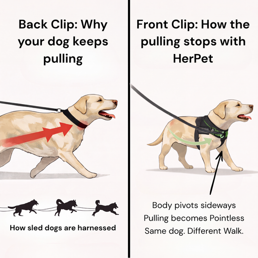 HerPet No Pull Dog Harness